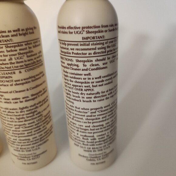 UGG sheepskin care kit freshener/ cleaner and conditioner / protector shoes care - Picture 6 of 8